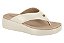 Tamanco Modare Calce Facil Flatform Correia Lisa Conforto Branco Off - Imagem 1