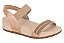 Sandalia Modare Conforto Calce Facil Tiras Com Pedras Nude - Imagem 9
