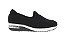 Tenis Modare Calce Facil Conforto Solado Alto  Preto - Imagem 2