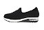 Tenis Modare Calce Facil Conforto Solado Alto  Preto - Imagem 4