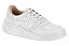 Tenis Modare Casual Cadarço Elastico Calce Facil Com Recortes Branco - Imagem 1
