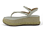 Sandalia Salto Anabella Maria Isabel Tira Com Fivela Off White - Imagem 3