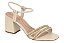 Beira Rio Sand Salto 8436.237 Creme - Imagem 1