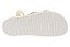 Sandalia Beira Rio Flat Calce Facil Tira Com Strass Creme - Imagem 8