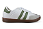 Tenis Littz Samba Com Cadarço Casual Urbano Branco/Exercito - Imagem 1