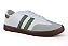 Tenis Littz Samba Com Cadarço Casual Urbano Branco/Exercito - Imagem 2