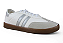 Tenis Littz Samba Com Cadarço Casual Urbano Branco/Prata - Imagem 2