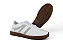 Tenis Casual Littz Com Listras Cadarço Urbano Branco - Imagem 4