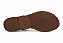 Sandalia Rasteira Littz Com Tiras Spike Metalizada Bronze Floter - Imagem 4