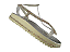 Papete Fivela Littz Tiras Strass Cobra Off White - Imagem 5