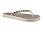 Chinelo Littz Metalizado Tira Com Pedras Prata - Imagem 1