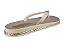 Chinelo Littz Com Pedraria Correia Com Adorno Prata - Imagem 4