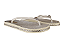 Chinelo Littz Com Pedraria Correia Adorno Prata - Imagem 5