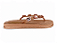 Chinelo Littz Metalizada Correia Com Pedraria Cobre - Imagem 3