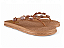 Chinelo Littz Metalizada Correia Com Pedraria Cobre - Imagem 6