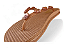 Chinelo Littz Metalizada Correia Com Pedraria Cobre - Imagem 7