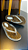Chinelo Littz Estampa Onça Correia Solado Strass  Off White - Imagem 2