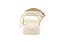 Tamanco Infantil Molekinha Confortavel Com Pedras Douradas Branco Off - Imagem 5