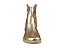 Bota Texana Infantil Ziper Ouro - Imagem 5