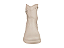 Bota Texana Fuffy Salto Bloco Branco Off - Imagem 6
