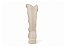 Bota Infantil Montaria Fuffy Cano Alto Detalhe Estrela Branco Off - Imagem 7