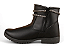 Bota Infantil Ziper Montaria Fuffy Tira Com Pedraria Preto - Imagem 4