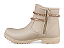 Bota Infantil Ziper Montaria Fuffy Tira Com Pedraria Branco Off - Imagem 4