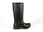 Bota Infantil Montaria Fuffy Com Detalhe Dourado Preto - Imagem 2