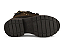 Bota Coturno Fuffy Com Fivela Tachas Douradas Preto - Imagem 5