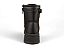 Bota Coturno Fuffy Fivela Tachas Douradas Preto - Imagem 7