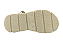 Sandalia Flat Fuffy Fivela Metalizada Tiras Com Strass Ouro Light - Imagem 3