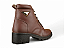 Bota Coturno Donna Lolita Com Detalhe Dourado Brown - Imagem 3