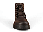 Bota Coturno Donna Lolita Detalhe Prateado Com Cadarço Cafe - Imagem 6