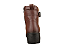 Bota Coturno Donna Lolita Com Fivela Cadarço Ziper Brown - Imagem 7