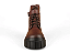 Bota Coturno Donna Lolita Salto Bloco Tira Fivela Cadarço Brown - Imagem 6