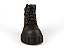 Bota Coturno Donna Lolita Cano Media Com Fivela Preto - Imagem 6