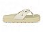 Tamanco Flat Softili Tira Com Detalhe De Coração Off White - Imagem 2