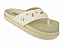 Tamanco Flat Softili Tira Com Detalhe De Coração Off White - Imagem 6