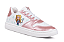 Tênis Infantil Casual Anninha Cadarço Com Recortes Branco Pink - Imagem 4
