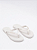 Chinelo Petite Jolie Correia Fina White - Imagem 3