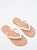 Chinelo Petite Jolie Correia Fina White/Avela - Imagem 3