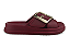 Chinelo Petite Jolie Feat Correia Com Fivela Merlot - Imagem 2
