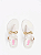 Sandália Infantil Petite Jolie Noah Tira Com Fivela White - Imagem 4