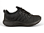 Tenis Meia Spark Esportivo Com Cadarço Preto Black - Imagem 1