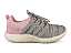 Tenis Meia Spark Esportivo Com Cadarço Cinza/Rosabb SM2501 - Imagem 1