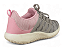 Tenis Meia Spark Esportivo Com Cadarço Cinza/Rosabb SM2501 - Imagem 4