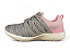 Tenis Meia Spark Esportivo Com Cadarço Cinza/Rosabb SM2501 - Imagem 5