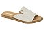 Chinelo Slide Moleca Flat Calce Facil Nude Branco Off - Imagem 1