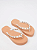 Chinelo Petite Jolie Fresh Up Tira Com Spikes White - Imagem 3