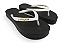 Chinelo Petite Jolie Fresh Up Solado Alto White/Preto - Imagem 2